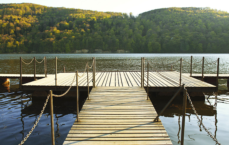 corrosion-resistant dock footings