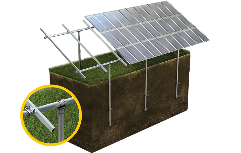 solar panel foundation