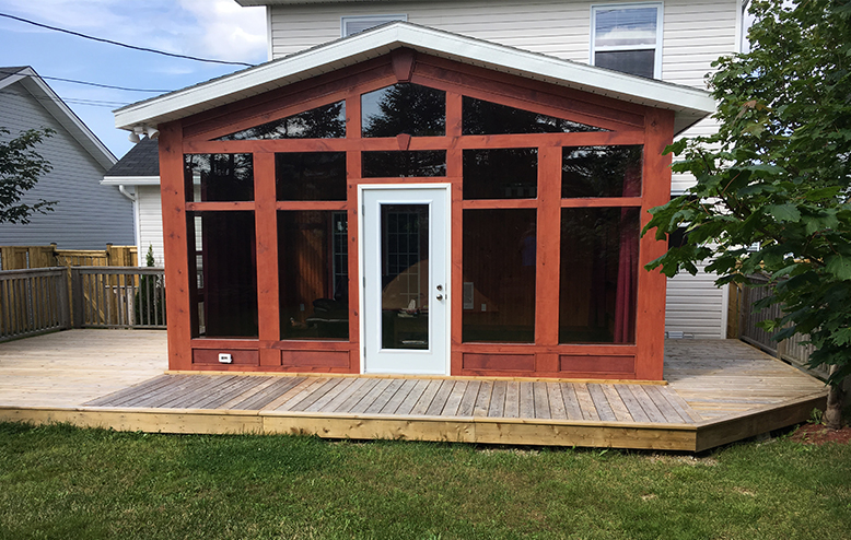 sunroom footings helical piles