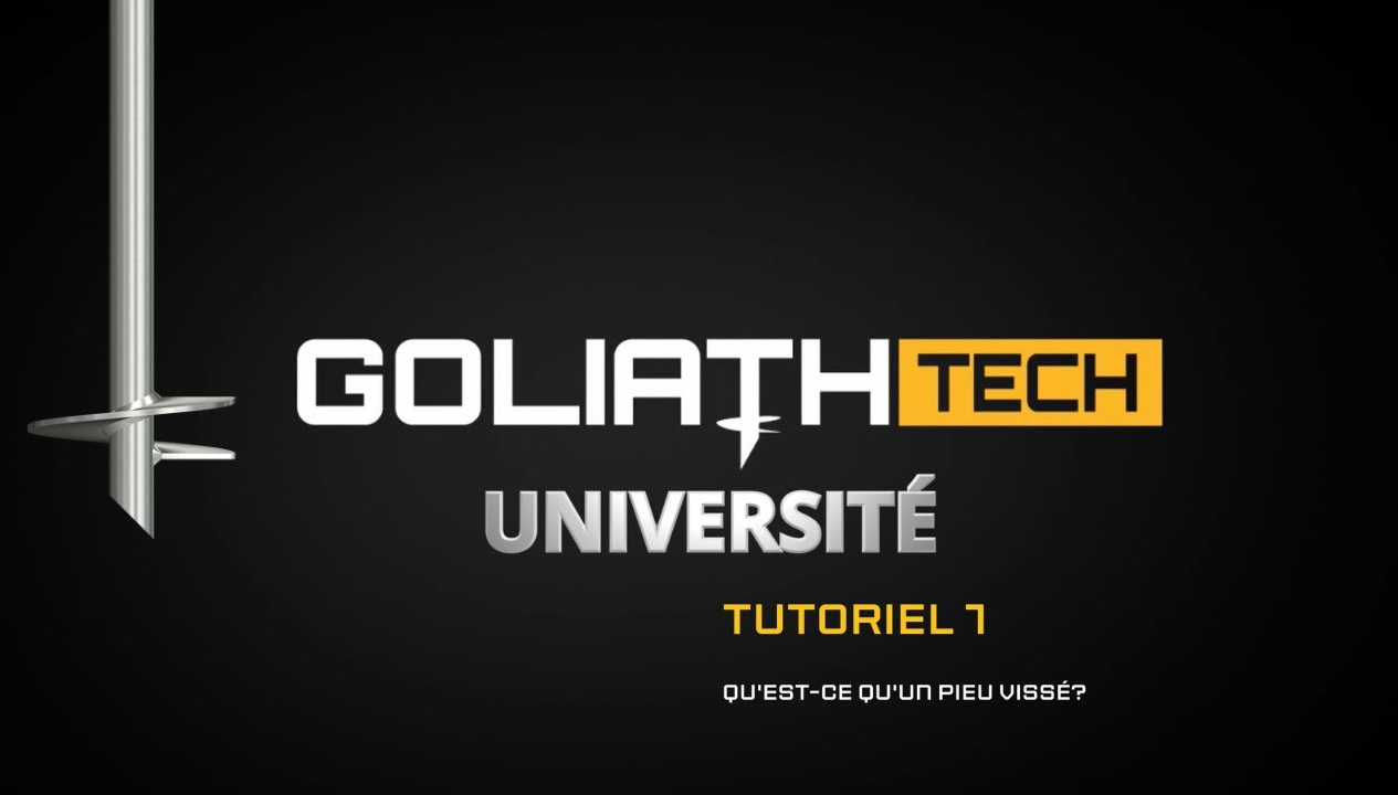 GoilathTech Université tutoriel 1