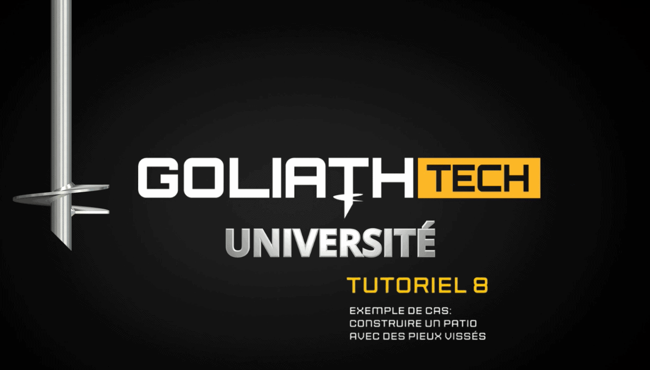 GoliathTech Université tutoriel 8 bannière