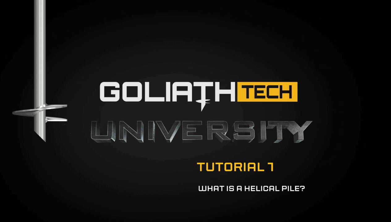 GoliathTech University Tutorial 1