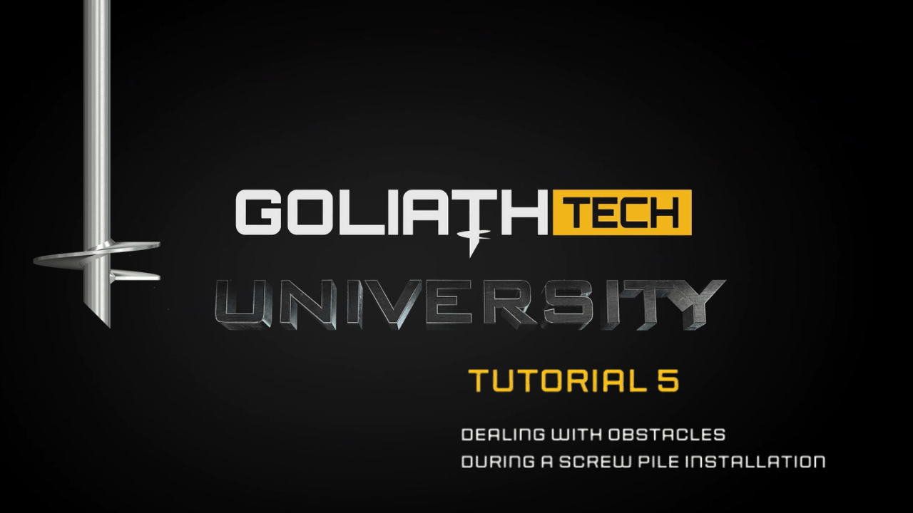 GoliathTech University tutorial 5 banner