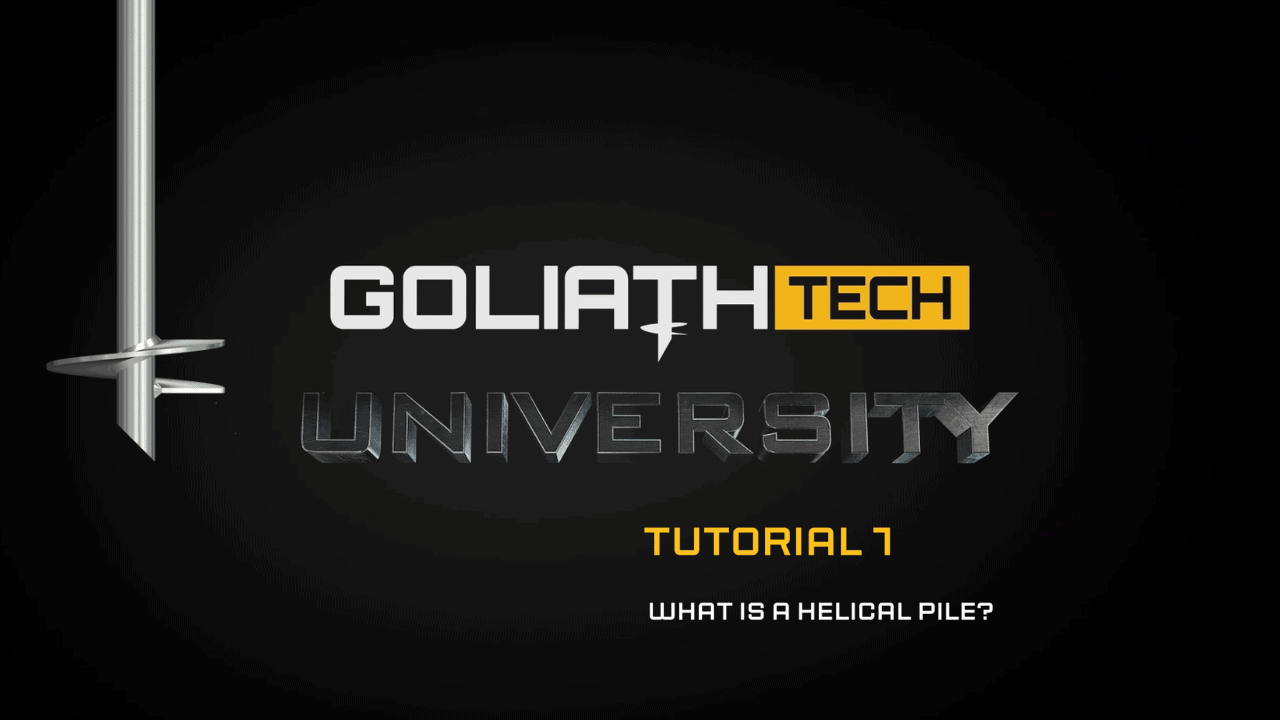 GoliathTech University Tutorial 1