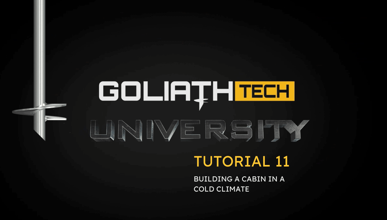 GoliathTech University tutorial 11 banner