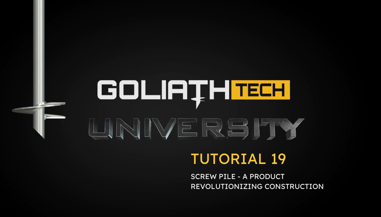 GoliathTech university tutorial 19 banner