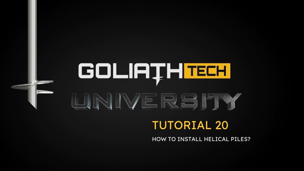 GoliathTech university tutorial 20