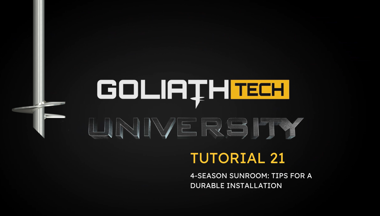 GoliathTech university tutorial 21