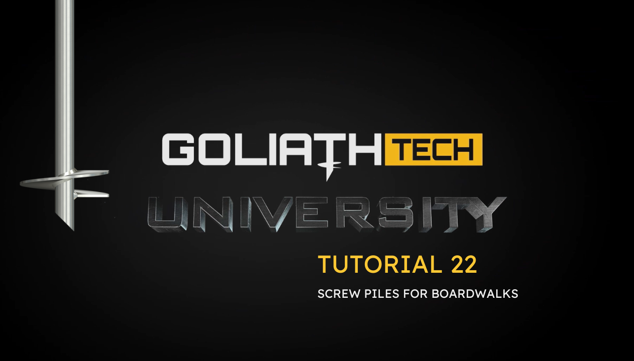 GoliathTech university tutorial 22