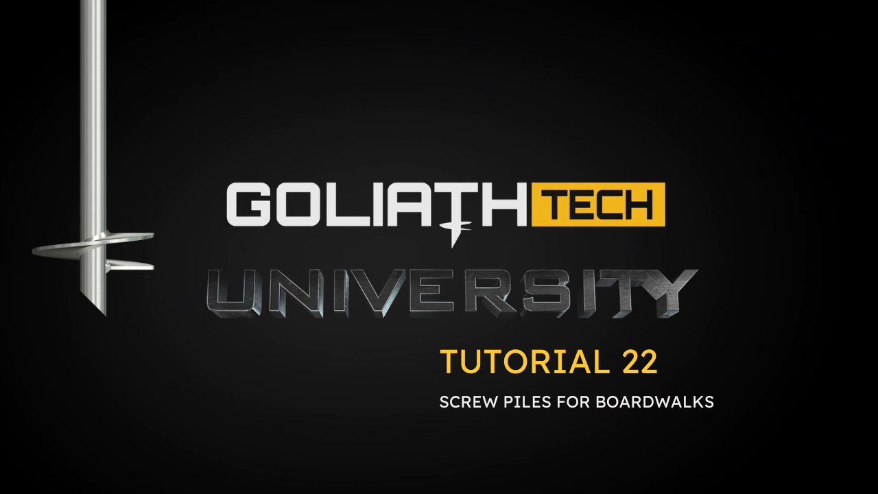 GoliathTech university tutorial 22