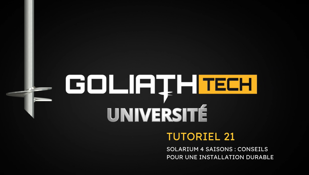 GoliathTech université tutoriel 21